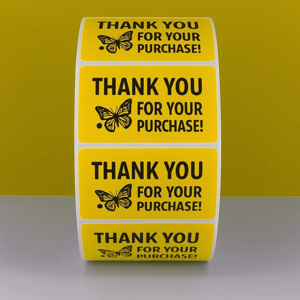 Thank You for Your Purchase Stickers –Labels for Small Business packaging
